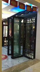 Chinese top quality finished external bi-fold doors on China WDMA