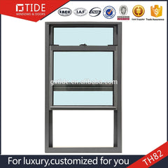 TH82 vertical aluminum single hung window design on China WDMA