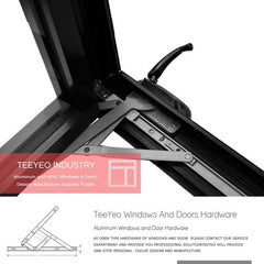 Teeyeo 2023 iron window grill design pictures aluminum awning bracket window and door on China WDMA