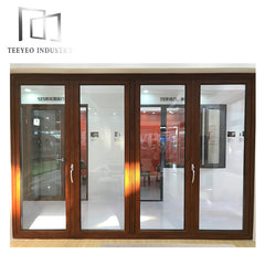Teeyeo aluminium interior folding doors white on China WDMA
