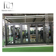 Teeyeo aluminium interior folding doors white on China WDMA