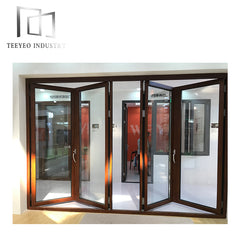 Teeyeo aluminium solid bifold interior doors on China WDMA