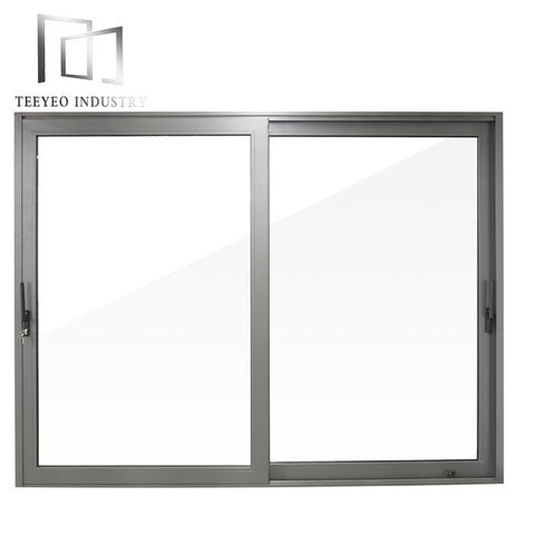 Teeyeo double glass window aluminium sliding window on China WDMA