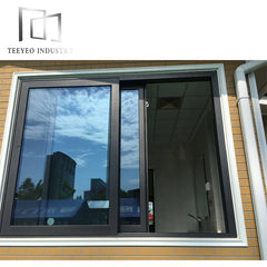 Teeyeo standard aluminium sliding window powder coated frame