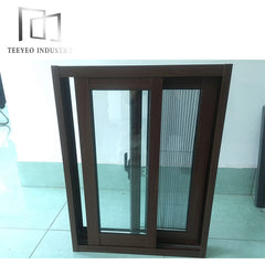 Teeyeo standard aluminium sliding window powder coated frame