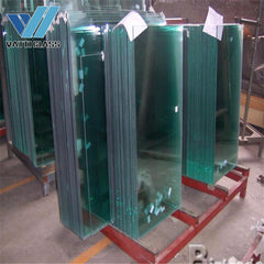 Tempered Door Glass Acid Etched Balcony frameless frosted glass on China WDMA