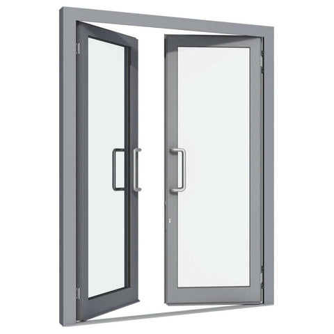 Tempered glass casement door swinging door for internal on China WDMA