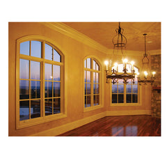 That open arched top casement dual pane windows aluminum arched casement window on China WDMA