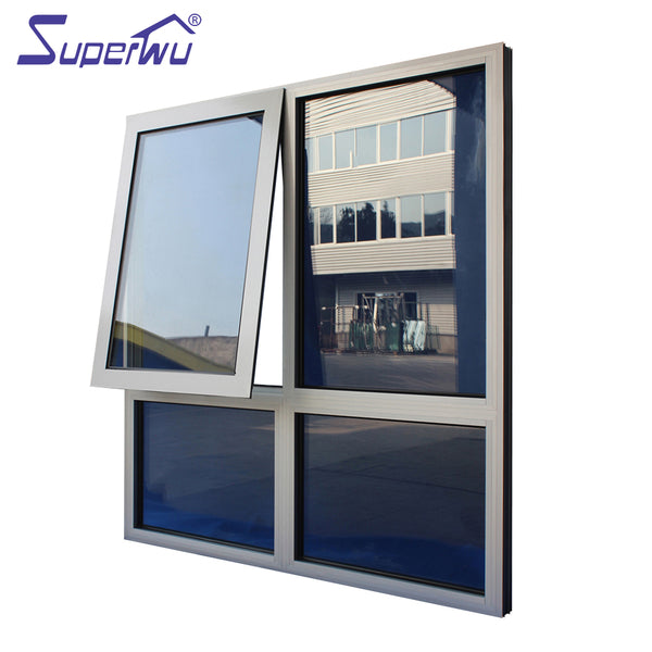 The newest exterior door with opening window new design aluminum for mobile home high quality on China WDMA