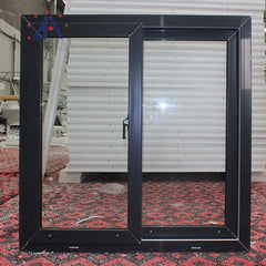 Thermal Break Australian Standard Double Glass Aluminium Window/Aluminium Glass Sliding Window on China WDMA