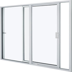 Thermal Insulation Sound Insulation Aluminum Frame Tempered Glass Sliding Door on China WDMA