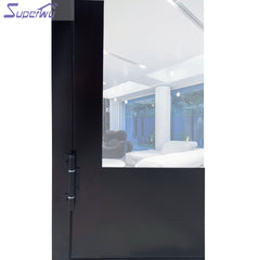 Thermal break aluminium casement door/high quality casement door/used commercial glass doors for sale on China WDMA