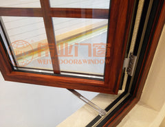 Thermal break double glazed aluminum casement window cheap casement windows on China WDMA