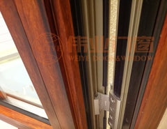 Thermal break double glazed aluminum casement window cheap casement windows on China WDMA