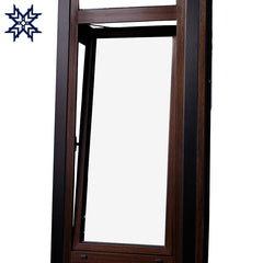 Thermal broken aluminum double glass awning windows on sale on China WDMA