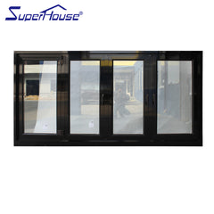 Thermal brokenly profile aluminium bifolding windows house window for sale on China WDMA