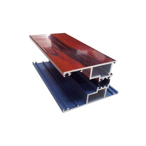 Thermal insulation extruded aluminum frame glass door profiles for Sliding windows and doors on China WDMA
