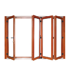 Topwindow Folding Glass Patio Door Puerta De Patio De Vidrio Plegable Bi Folding Glass Door on China WDMA
