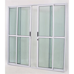 Topwindow aluminum Guards Aluminium Alloy Balcony Windows Big Sliding Window With Inside Gril on China WDMA