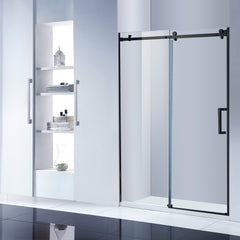 Two panel oem odm good quality bath sliding glass shower room doors on China WDMA