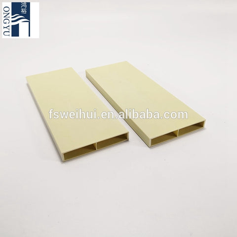U-shaped Best Sale Upvc Lowest Price Casement Windowsill Door Export Iran Reinforcement Pvc Extruded Plastic Profile