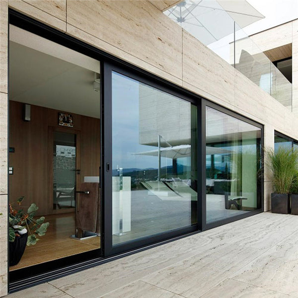 Sliding Door Set High Quality Modern House Double Glazing Marine Sliding Door Aluminum Sliding Door Pulleys