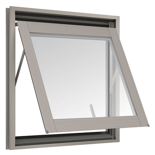 Instahut 1X2M Window Door Awning-Brown  Modern Design Casement Awning Window Aluminum Hung  Design Awning Window