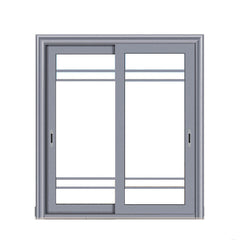 Aluminum Double Glass Sliding Door Frame Glass Automatic Aluminum Sliding Door Operator For Residential House Aluminum Exterior