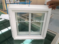 UPVC home windows designs , PVC sliding window with mosquito nets cost-effective pvc french window design on China WDMA