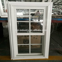 UPVC home windows designs , PVC sliding window with mosquito nets cost-effective pvc french window design on China WDMA