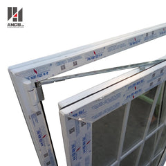 UPVC profile tilt and turn window, PVC glass windows in Guangzhou on China WDMA