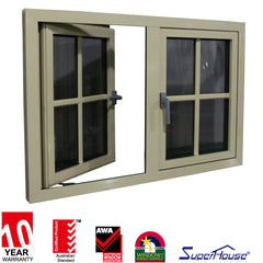 UPVC tech french doors/casemnt door/hinged door steel window grill design on China WDMA