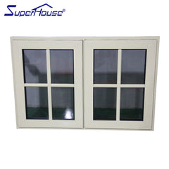 UPVC tech french doors/casemnt door/hinged door steel window grill design on China WDMA