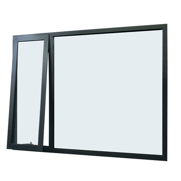 US standard Thermal broken awning window with powder coated with triple glass for energy saving
