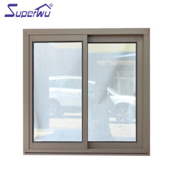 USA Standard sliding glass aluminum window on China WDMA