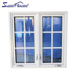 USA popular type crank casement window french window with mosquito net on China WDMA