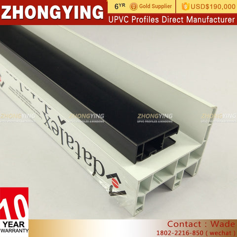 Upvc Plastic Exterior White Door Casement Bay Extrusion Profile Tooling Black Rigid Pepe No Smell Sleeve Pvc Window Sill on China WDMA