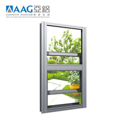 Vertical Aluminium sliding window Single hung windows For Sale on China WDMA