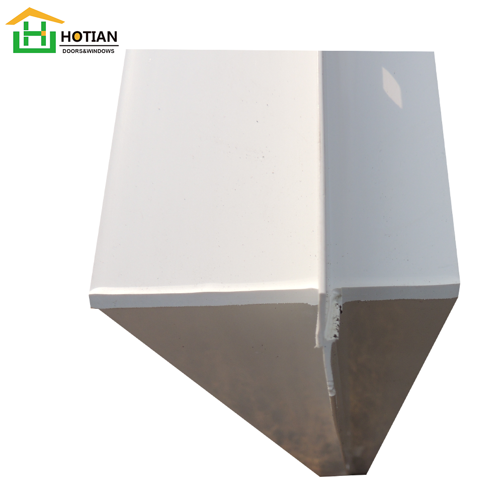 Vertical grills design glass PVC windows Single hung UPVC window handl ...