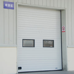 Vertical sliding door lifting industrial sectional doors on China WDMA on China WDMA