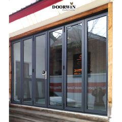 Virginia modern exterior doors bi folding aluminum doors on China WDMA