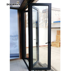 Virginia modern exterior doors bi folding aluminum doors on China WDMA
