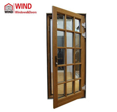WIND copper clad wood sliding casement window and door on China WDMA