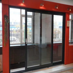 Waterproof aluminum sliding door interior doors with glass on China WDMA