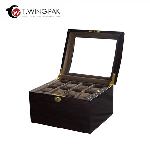 Where Can I Buy Watch Boxes Wooden Watch Case Acrylic Window On Top on China WDMA