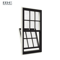White Aluminium Frame Glass Single Hung Windows on China WDMA