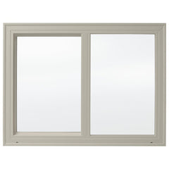 White Color Aluminum Frame 5mm thickness Glass Good Quality Aluminum Sliding Window on China WDMA