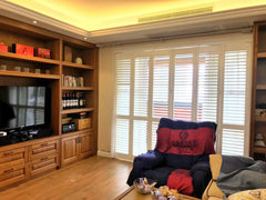 White Decorative Plastic Shutters and House Dining Room Wood Louver Window Shutter on China WDMA