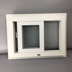 White Windows Double Hung Window UPVC Frame Window Design on China WDMA