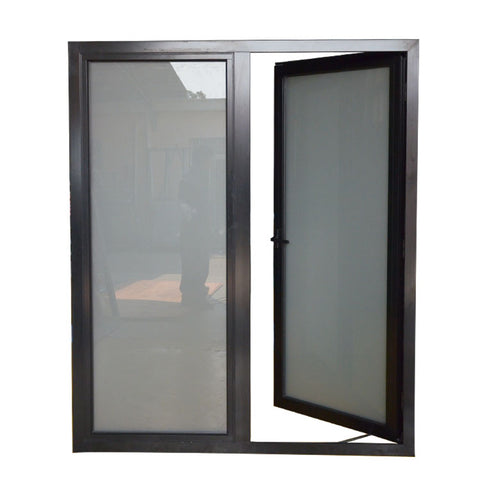 Wholesale Cheap Exterior AS2047 Double Glass Swing Casement French Aluminum Door on China WDMA